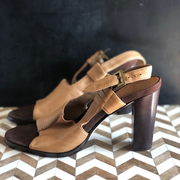 V.O.Z Leather Heels - Picture 3 of 5